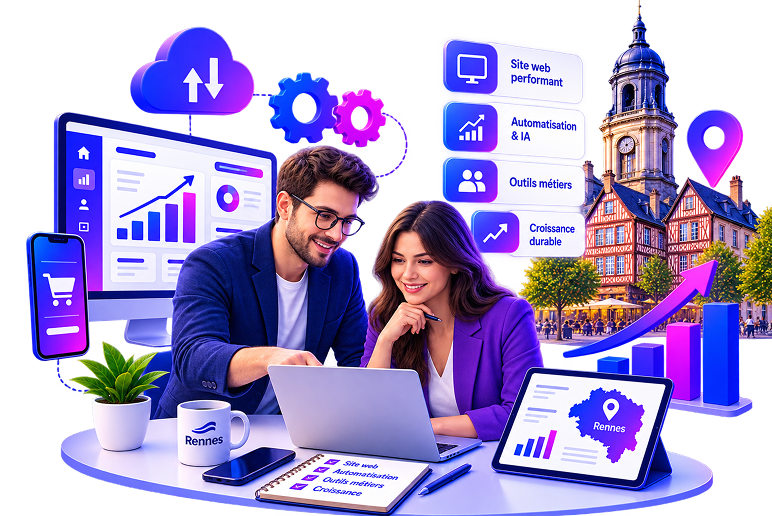 Digitalisation des PME rennaises — ce qui fonctionne vraiment en 2026