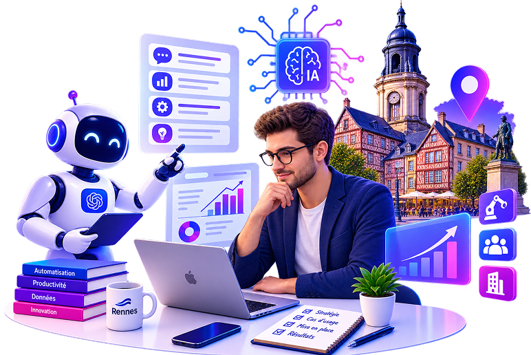 L'intelligence artificielle pour les entreprises rennaises — le guide de ceux qui l'ont déjà fait